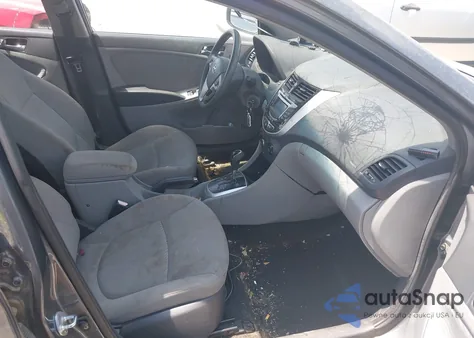 2012 Hyundai Accent Gls z USA, uszkodzony, nr VIN KMHCU4AE7CU175289